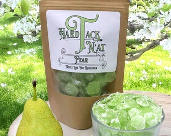 Pear Hard Tack Candy: Old-Fashioned Vintage Treat Handmade