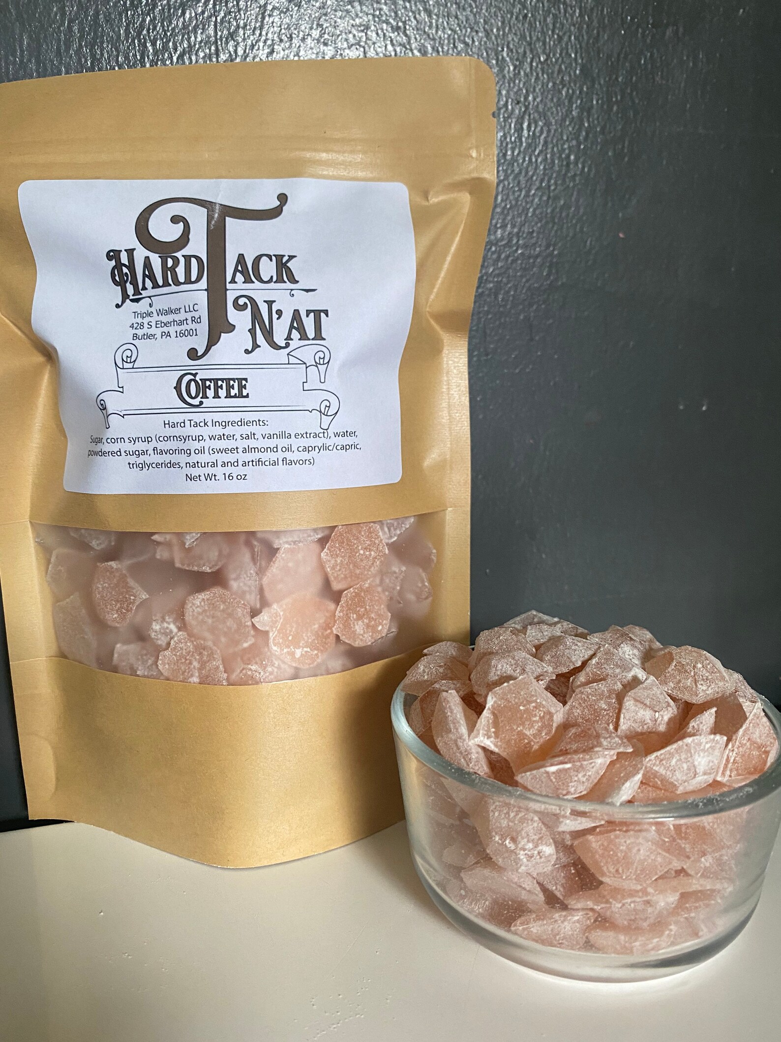 Coffee Hard Tack Candy Rock Candy Breath Mint Old Fashion Etsy