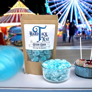 Cotton Candy Hard Tack: Old-Fashioned Handmade Glass Candy