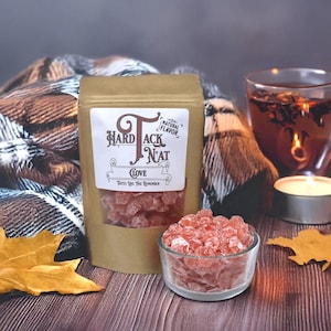 Clove Hard Tack Candy: Old-Fashioned Handmade Glass Candy