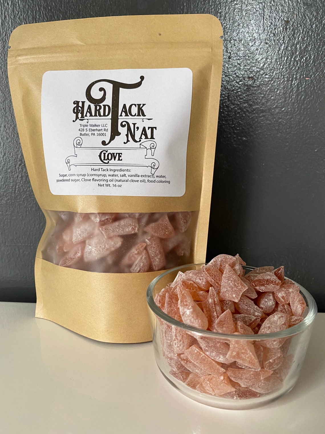 Clove Hard Tack Candy Rock candy Old fashion One pound Etsy