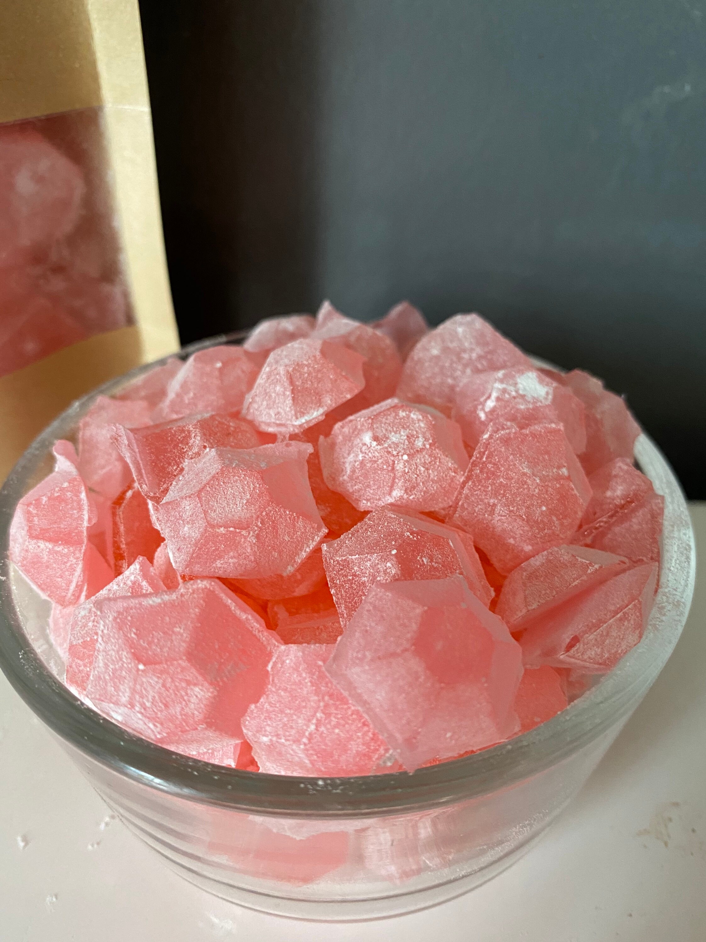 Strawberry Hard Tack Candy Rock Candy Old Fashion One Etsy Strawberry Hard Tack Candy Rock Candy Old Fashion One Etsy