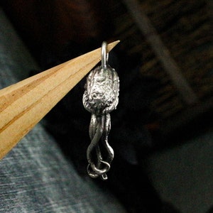 Ciondolo collana Professor Octopus con tentacoli Gioielli Amuleto Brutto regalo ricordo di animali marini