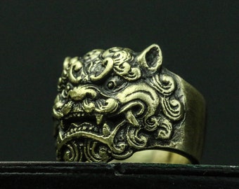 fu dog ring