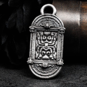 Ins Auge fallendes Heaven's Tor Anhänger/Amulett Anhänger/marokkanische/Gottes Fenster Halskette/Tag Schlüsselbund/Religiöses Geschenk aus Messing