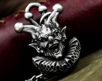CHAINSAW PENDANT | SILVER | 悪魔のいけにえ し Chainsaw Man Pendant – Head Handcrafted in Sterling Silver