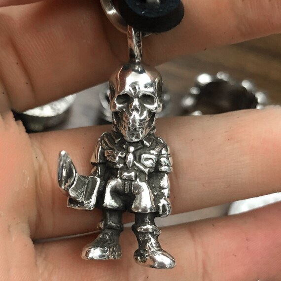 Chrome Hearts 925 Sterling Silver Skull 