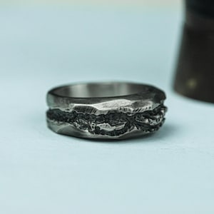 Anello con pietra naturale bianca e pietra chiara, anello con pietra chiara, anello con pietra chiara, anello con pietra chiara, anello con pietra chiara