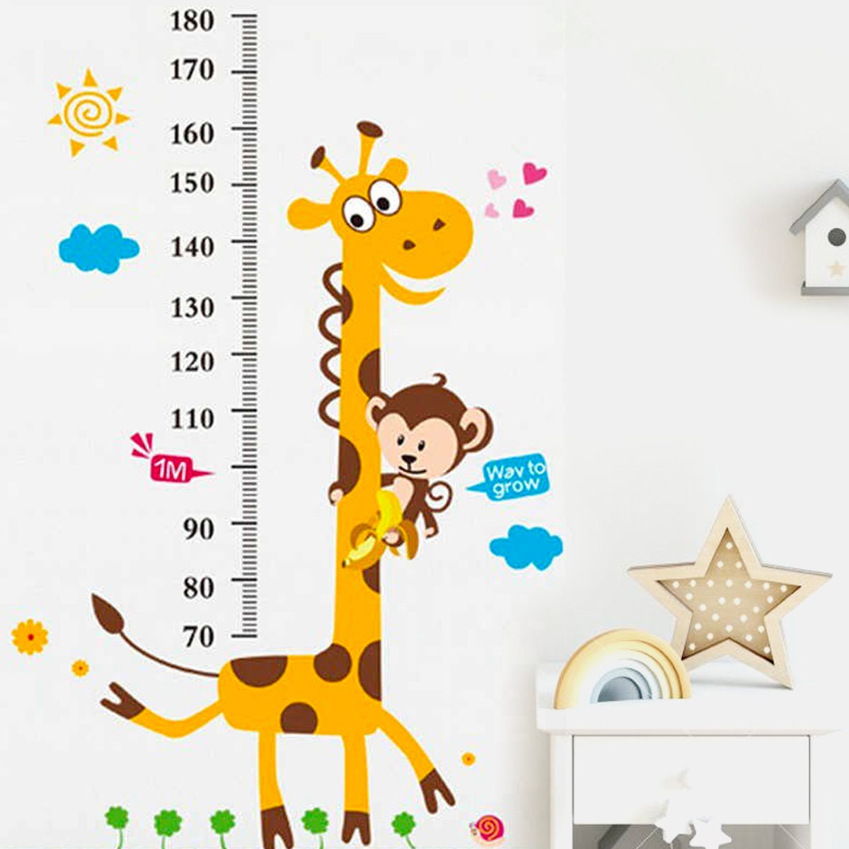 Kid's Height Chart/ Kid Growth Measure/Height Etsy