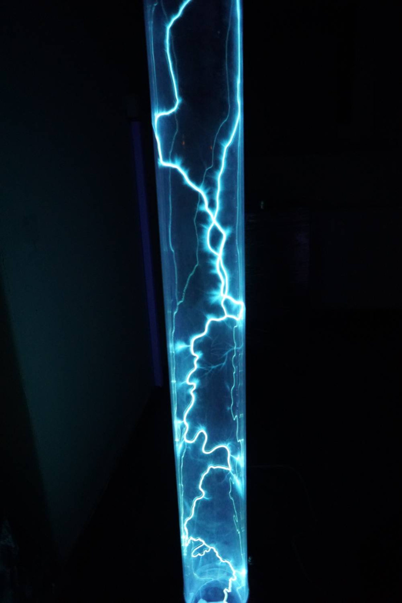 Plasma Light Tube Lamp With Builtin Tesla Coilbased Power Etsy