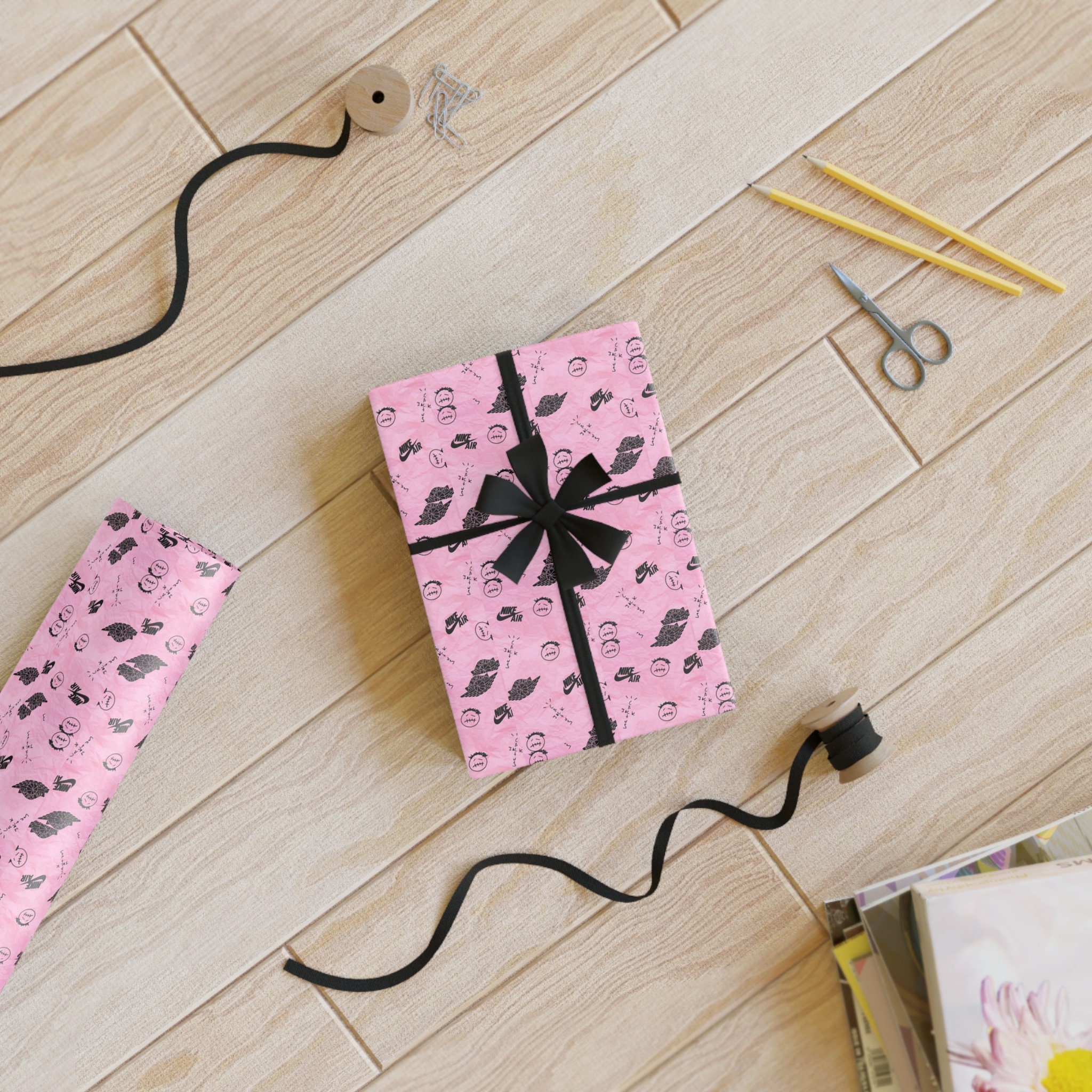 Nike gift 2025 wrapping paper