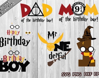 Download Harry Potter Birthday Svg Etsy