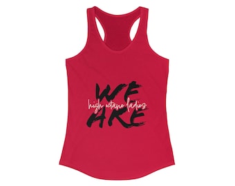 High Octane Racerback Tank Top: Women's Fitness & Everyday Wear