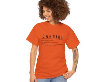 CARGIRL Heavy Cotton Tee: Fun Car Enthusiast Shirt