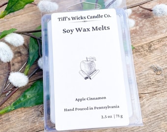 Soy Wax Melts Scented Soy Tart Wax Tarts Soy Wax Tarts Scented Wax Melt Organic Wax Melts Clamshell Melts