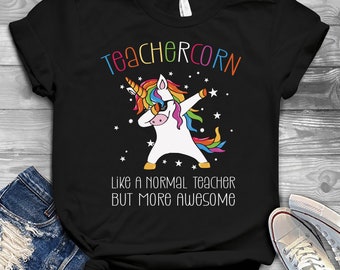 Download Unicorn Teacher Svg Etsy