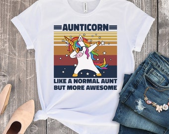 Download Unicorn Aunt Svg Etsy