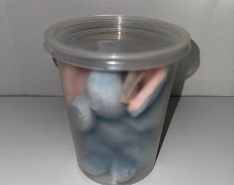 Auténtico peluche Ty Beanie Baby: ¡el elefante Peanut! ¡Incluye gorro de McDonald's!