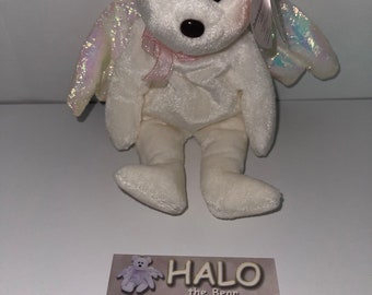 AUTÉNTICO, RARO y RETIRADO Ty Beanie baby - ¡Halo!