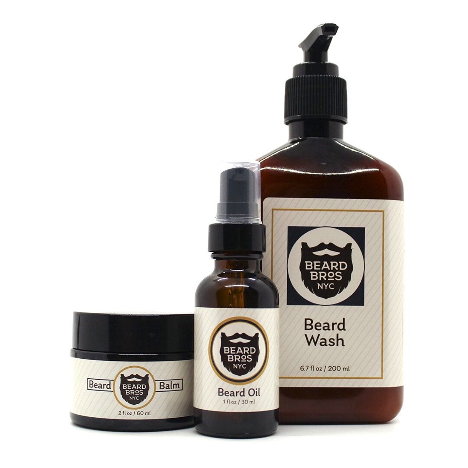 Natural Organic Unscented Made To Order Beard Wash & Oil Set Etsy