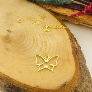 Sterling Silver Butterfly Necklace
