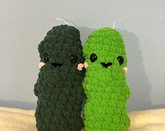 Handmade Crochet Pickle | Amigurumi Plush Stuffed Toy