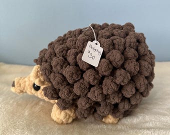 Handmade Crochet Hedgehog | Amigurumi Plush Stuffed Animal Toy