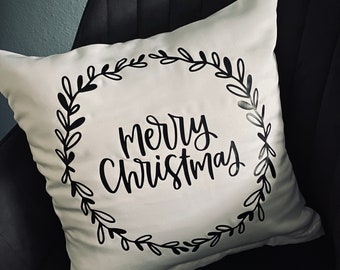 Kissenhülle "Merry Christmas" | individualisierbar | Geschenke zu Weihnachten, Weihnachtsdeko, Dekoration, Cozy Home, Christmas Decor