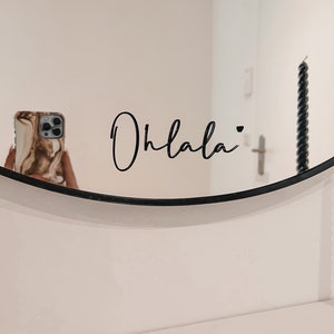 Mirror stickers, wall stickers, door stickers Ohlala small compliments different sizes colors image 2