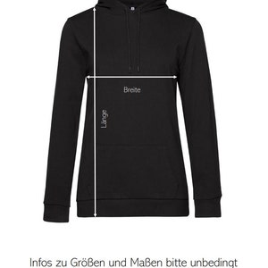 Personalisierte JGA Hoodies Junggesellinnenabschied Pulli Bride & Team Bride Geschenk Braut, Brautjungfern Team Braut Bild 8