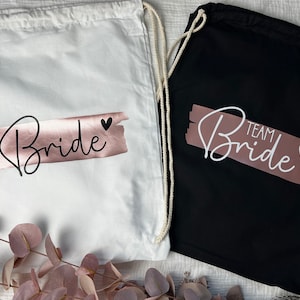 Personalized JGA bags | Bachelorette party | Gym bag | Bride & Team Bride | Wedding JGA Gift Bride Bridesmaids