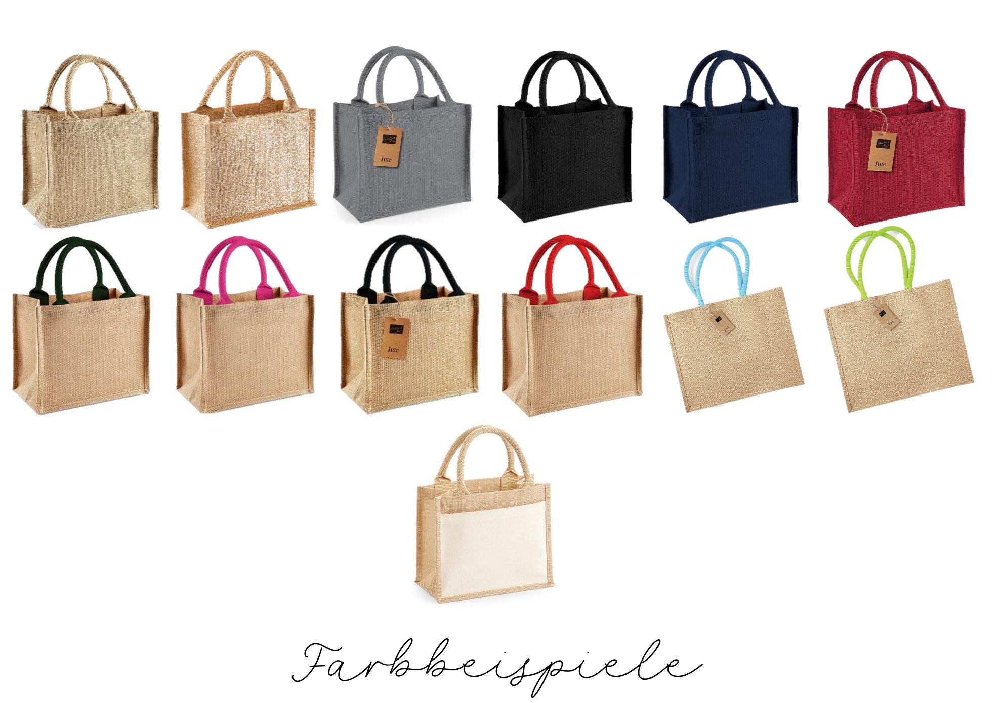 Mini jute shopper Outlet
