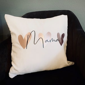 Personalizable pillow case "Mama" | individualizable | Personal gifts for the family