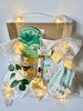 Golden Self Care Pamper Hamper Box, Gift for Her, Thinking of You, Birthday Gift, Spa at Home, Hug in a Box, Teacher’s Appreciation Gift 