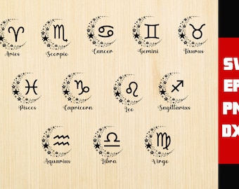 Download Zodiac Svg Etsy