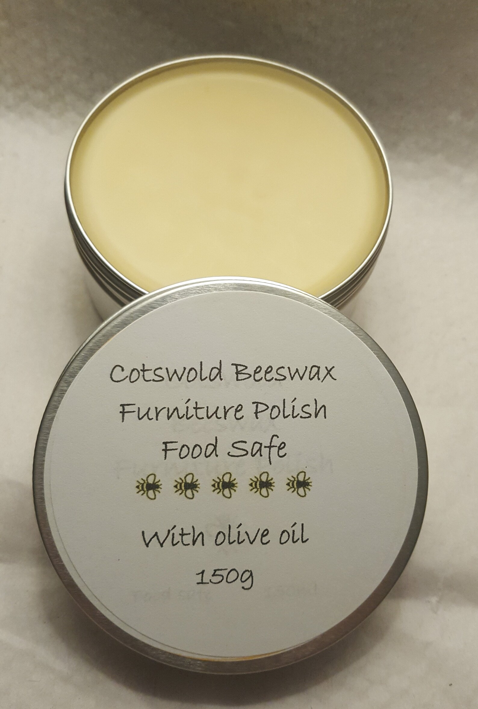 150g British Made Handmade Beeswax Polish Food Safe. Made in Etsy