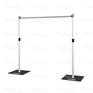 Flower Wall Stand Heavy Duty Arch for Weddings Bridal Events Backdrop Frame Floral Ceremony Arch Adjustable Interlocking Stand Steel Base