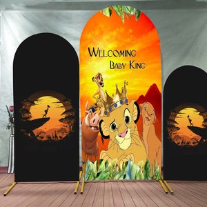 CUSTOMIZED Theme Covers  +Metal Arches Stands Backdrop Arch Frames Birthday Party Background Decoration Kid's Party Baby Shower