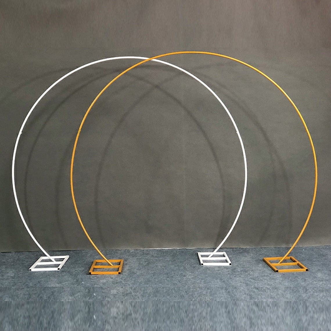 Large Wedding Party Arch Metal Balloons Arch Ceremony Arch Etsy