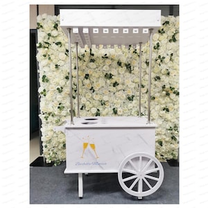 Champagner-Wagen, Hochzeit, Party-Dekor, Verlobungsfeier, Mini-Bar-Warenkorb mit LOGO