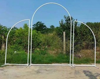 Metal Arch Backdrop Flower Arch Frame Wedding Party Ceremony Decor Flower Stand Background Decoration