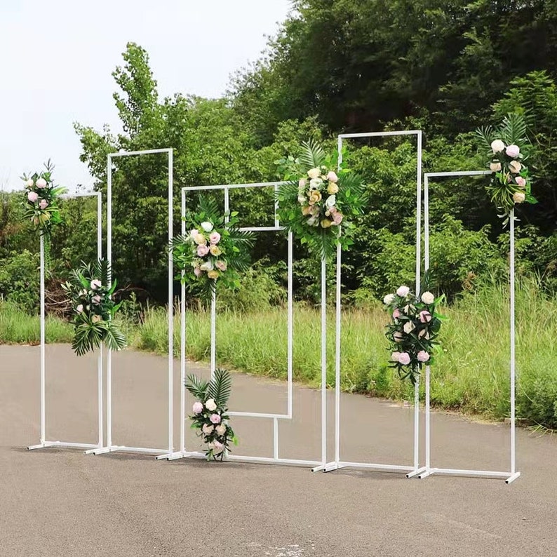 Metal Arch Decor for Wedding Party Floral Archway Ceremony Etsy
