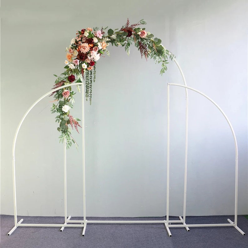 Metal Arch Backdrop Flower Arch Frame Wedding Party Ceremony Etsy