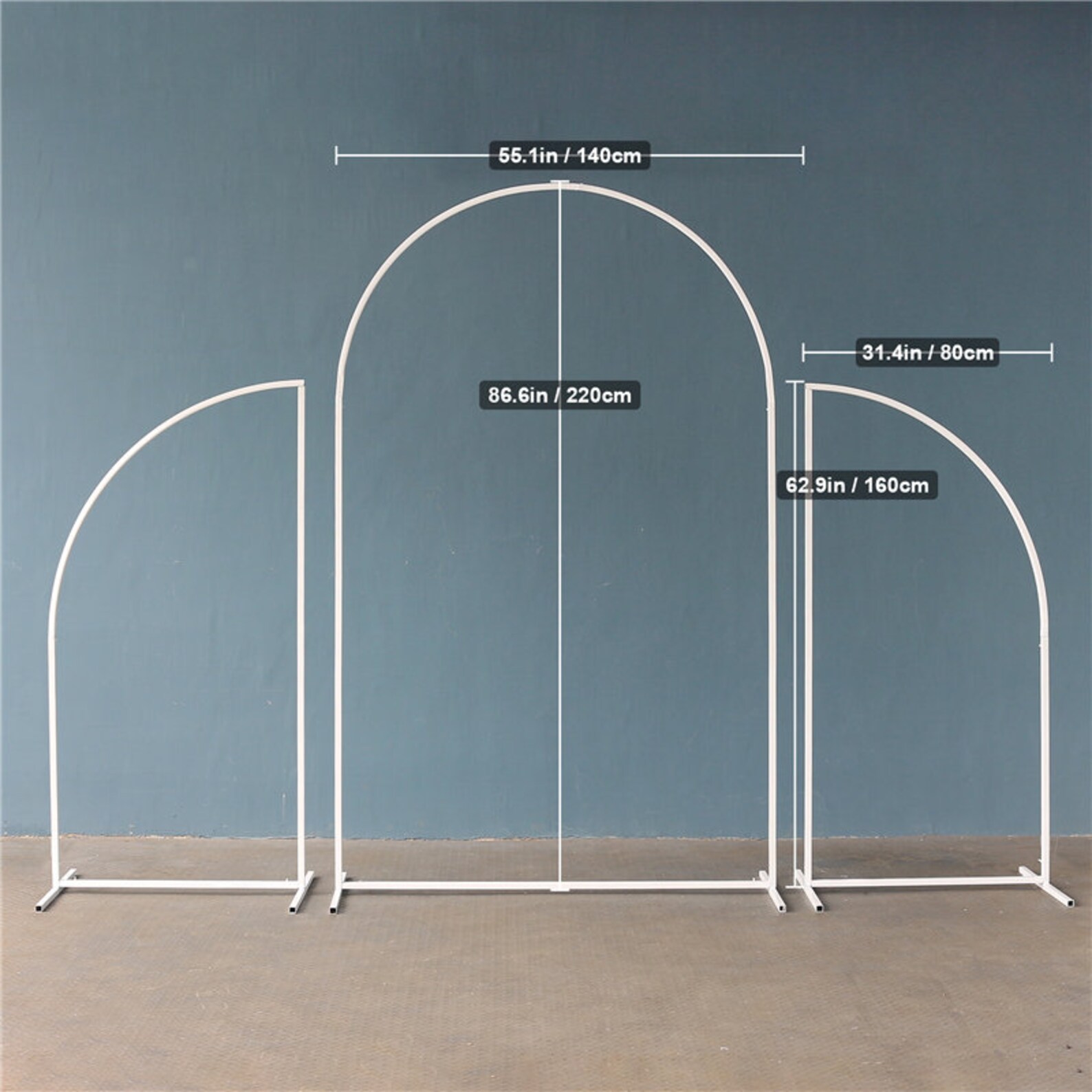 Metal Arch Backdrop Flower Arch Frame Wedding Party Ceremony Etsy