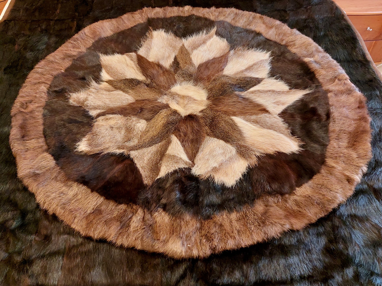 100 Deer Skin with Natural Soft Leather Lining Rug Carpet Etsy