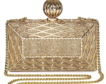 Gold Art Deco Handbag