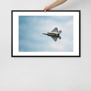 F-22 Raptor Framed Gift Photo Print