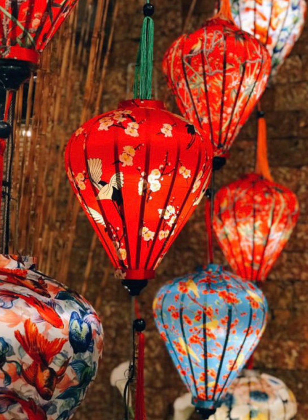 Hoi an Silk Lanterns, Viet Nam Lanterns, Viet Nam Silk Lanterns, Lanterns Etsy