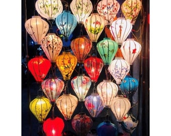 Hoi An Silk Lanterns, Viet Nam Lanterns, Viet Nam Silk Lanterns