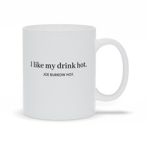 Joe Burrow Mug, Joe Burrow Gift - Etsy